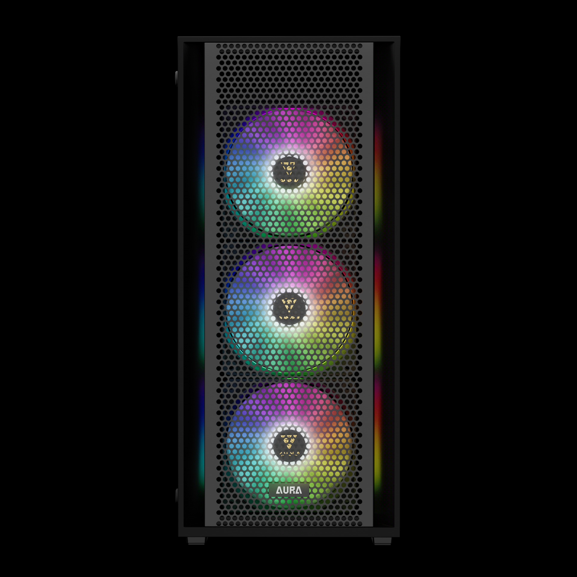 GAMDIAS AURA GC2 ELITE ARGB Mid Tower Gaming Case - Black GAMDIAS AURA GC2 ELITE ARGB Mid Tower Gaming Case - Black